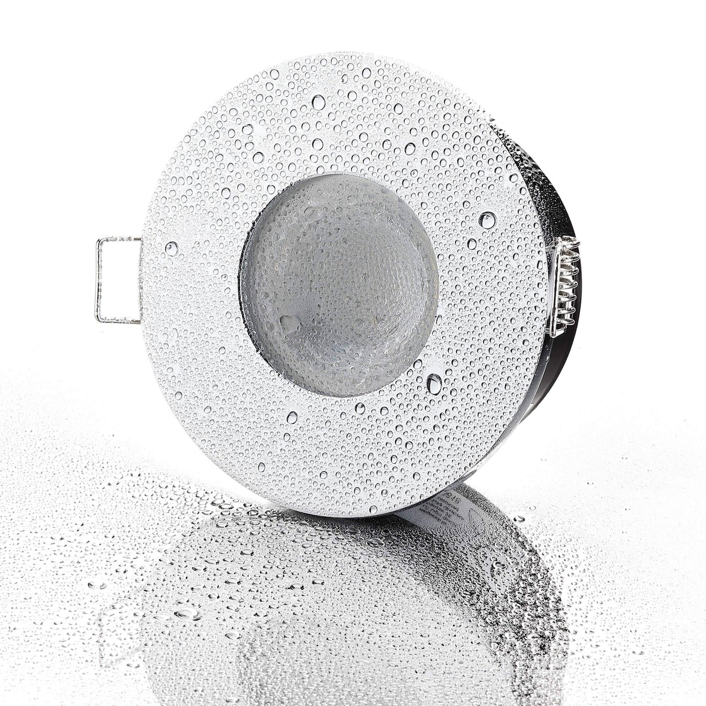 LED Einbaustrahler IP65 - Chrom Rund 5W GU10 - Fora