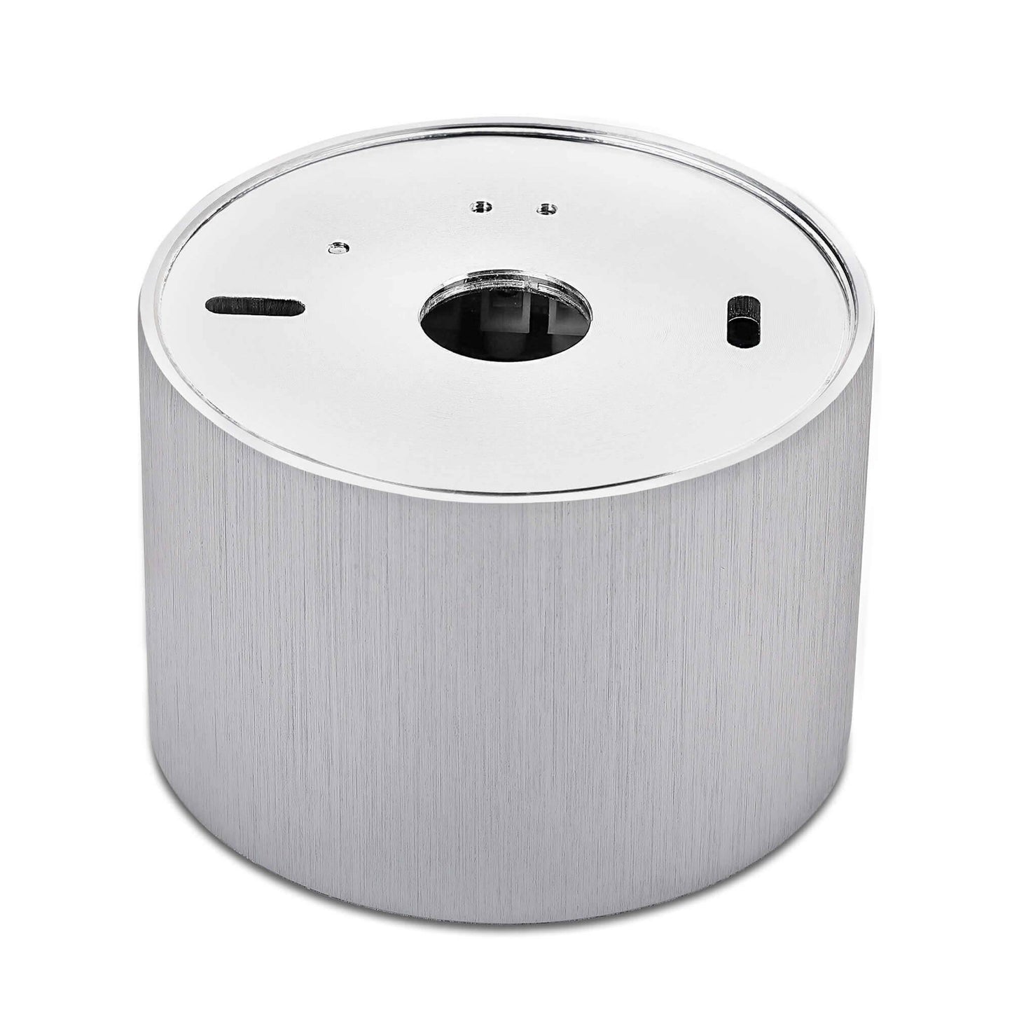 LED Aufbaustrahler Flach in Alu gebürstet 230V 5W Dimmbar - Pio