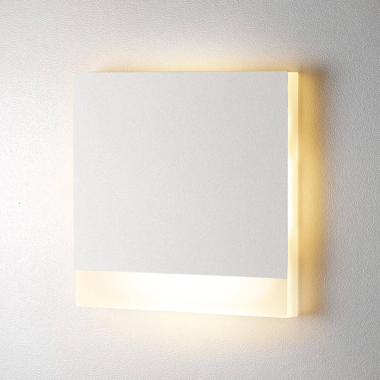 Treppenbeleuchtung - LED Wandeinbauleuchte Stripe in Weiss - 230V 1,5W