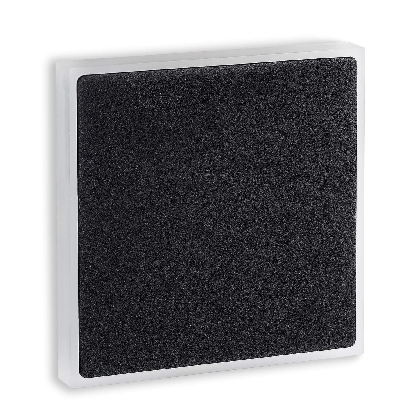 Treppenbeleuchtung mit Bewegungsmelder in Schwarz quadratisch - 230V 1,5W LED