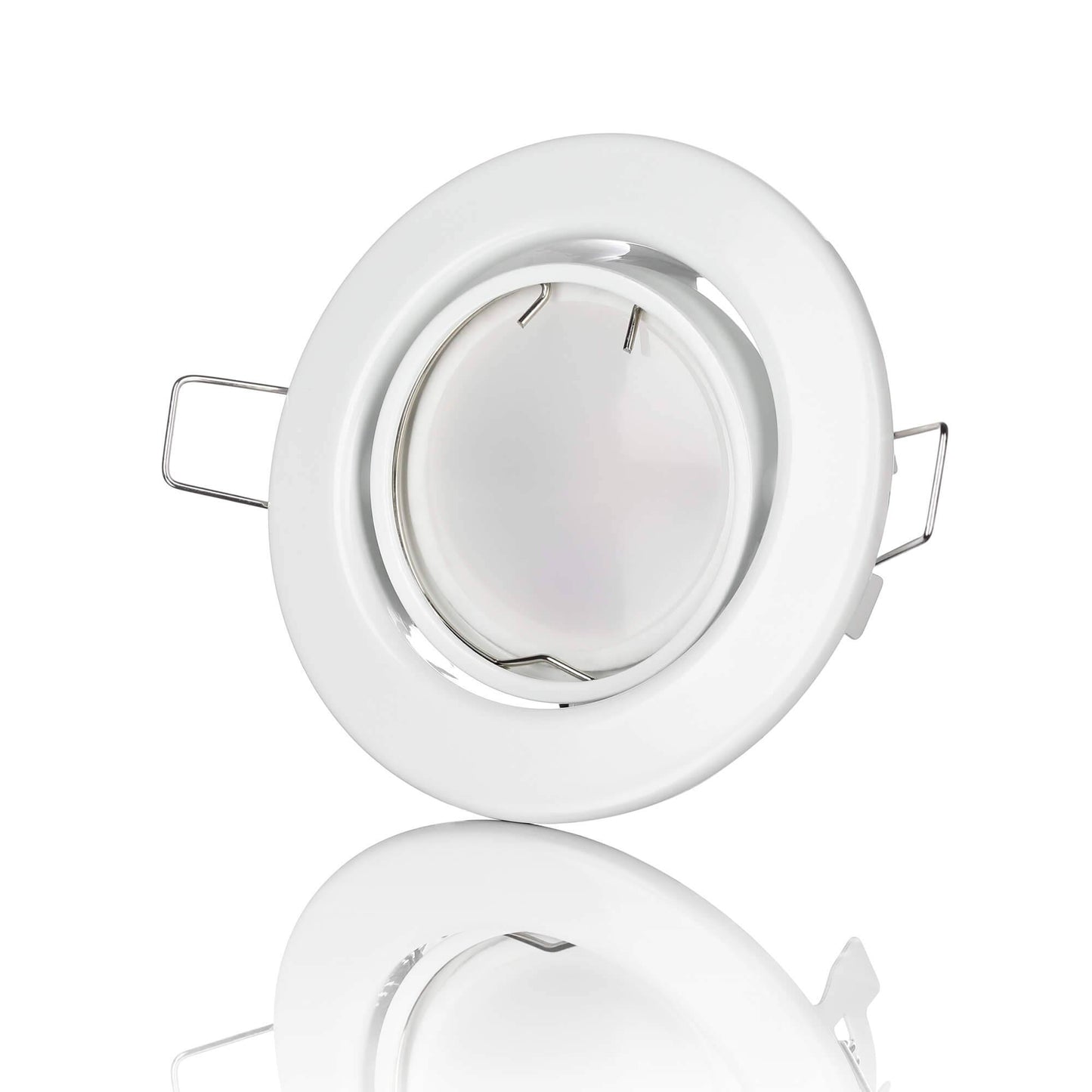 LED Einbaustrahler Flach - Weiß Rund 5W Dimmbar 120° - Classico