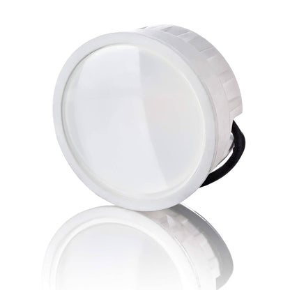 LED Einbaustrahler Flach IP44 - Alu Feinschliff Eckig 5W Dimmbar 120° - Agua