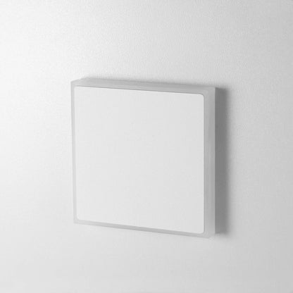 Treppenbeleuchtung - LED Wandeinbauleuchte in Weiß quadratisch - 230V 1,5W