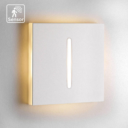 Treppenbeleuchtung mit Bewegungsmelder Slide in Weiss - 230V 1,5W LED