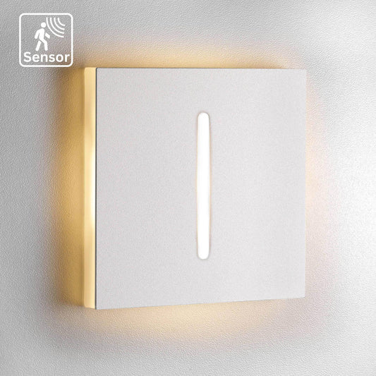 Treppenbeleuchtung mit Bewegungsmelder Slide in Weiss - 230V 1,5W LED