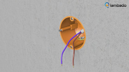 Treppenbeleuchtung - LED Wandeinbauleuchte Down in Alu Weiß - 230V 1,5W