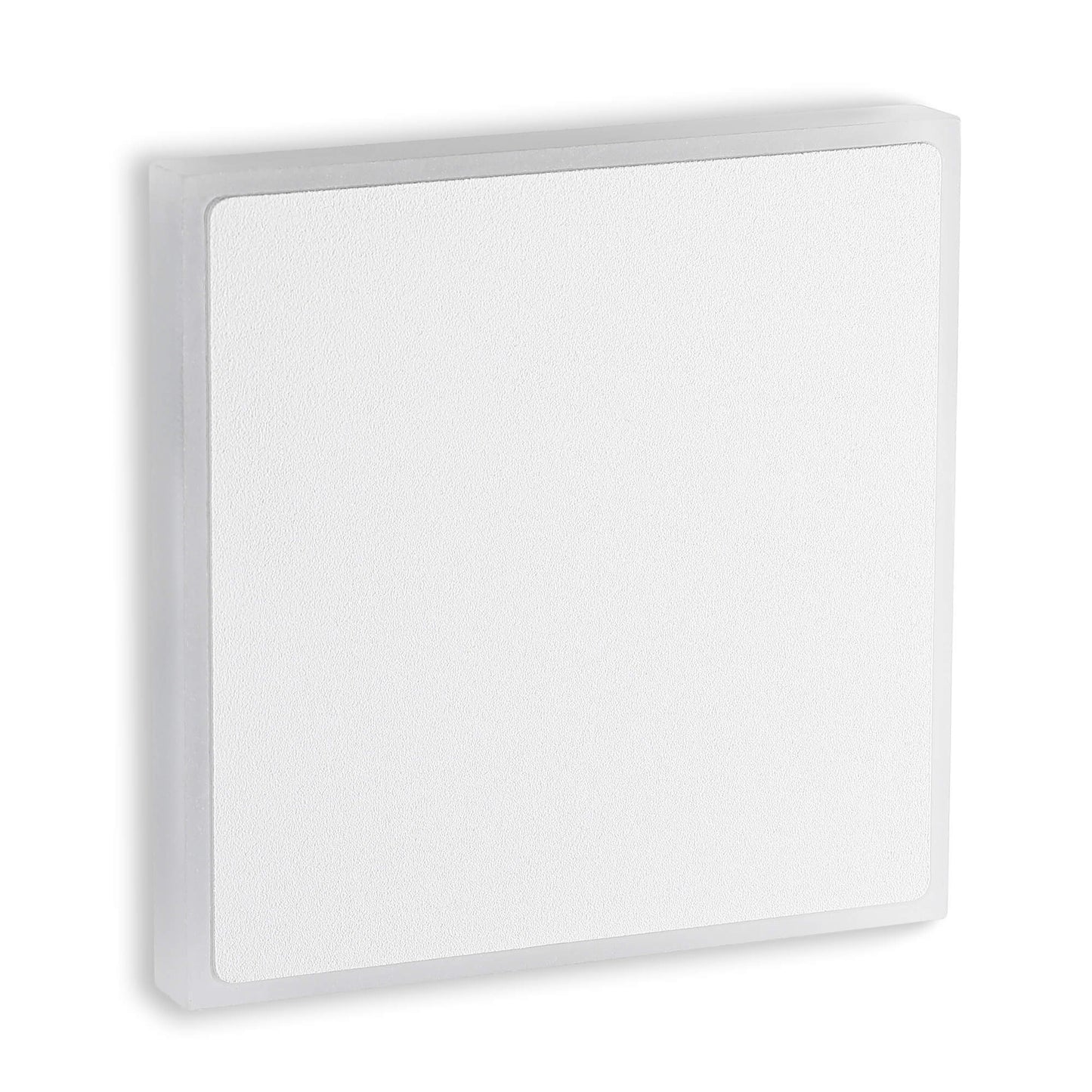 Treppenbeleuchtung mit Bewegungsmelder in Weiss quadratisch - 230V 1,5W LED