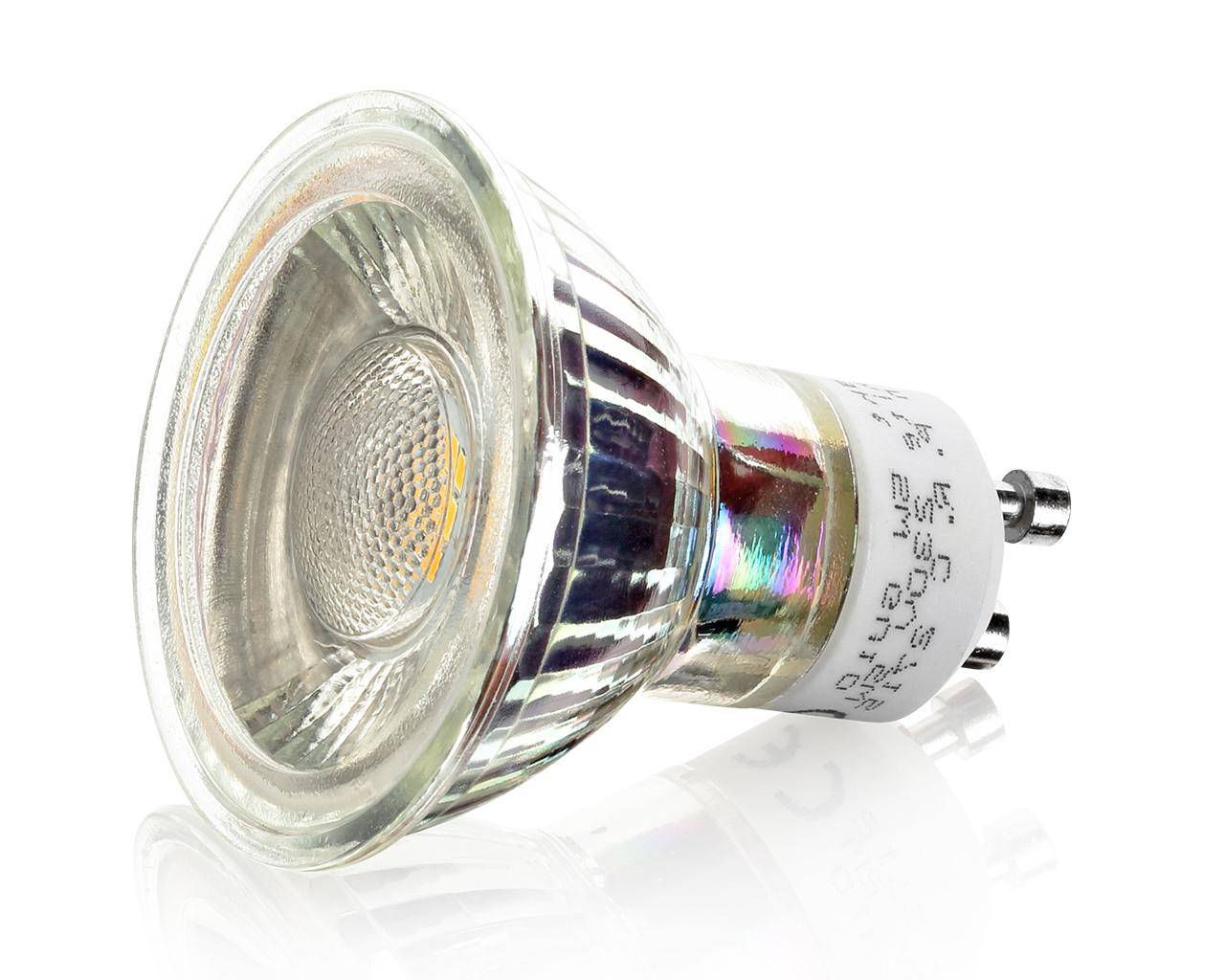 LED Einbaustrahler Dimmbar - Schwarz Eckig 5W GU10 LED - Rapid