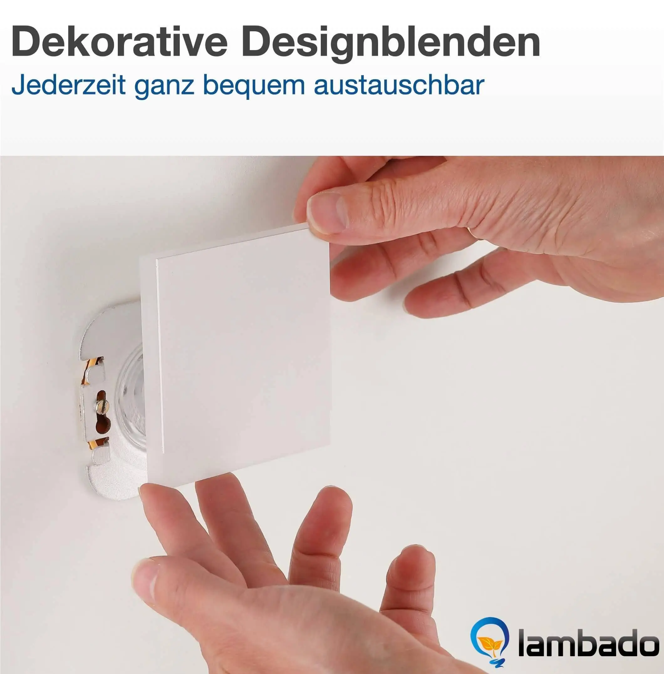 Treppenbeleuchtung mit Bewegungsmelder Down - Alu gebürstet rund - 230V 1,5W LED