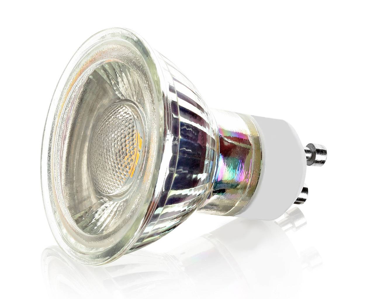 GU10 LED-Leuchtmittel Dimmbar 230V 5W warmweiß / neutralweiß