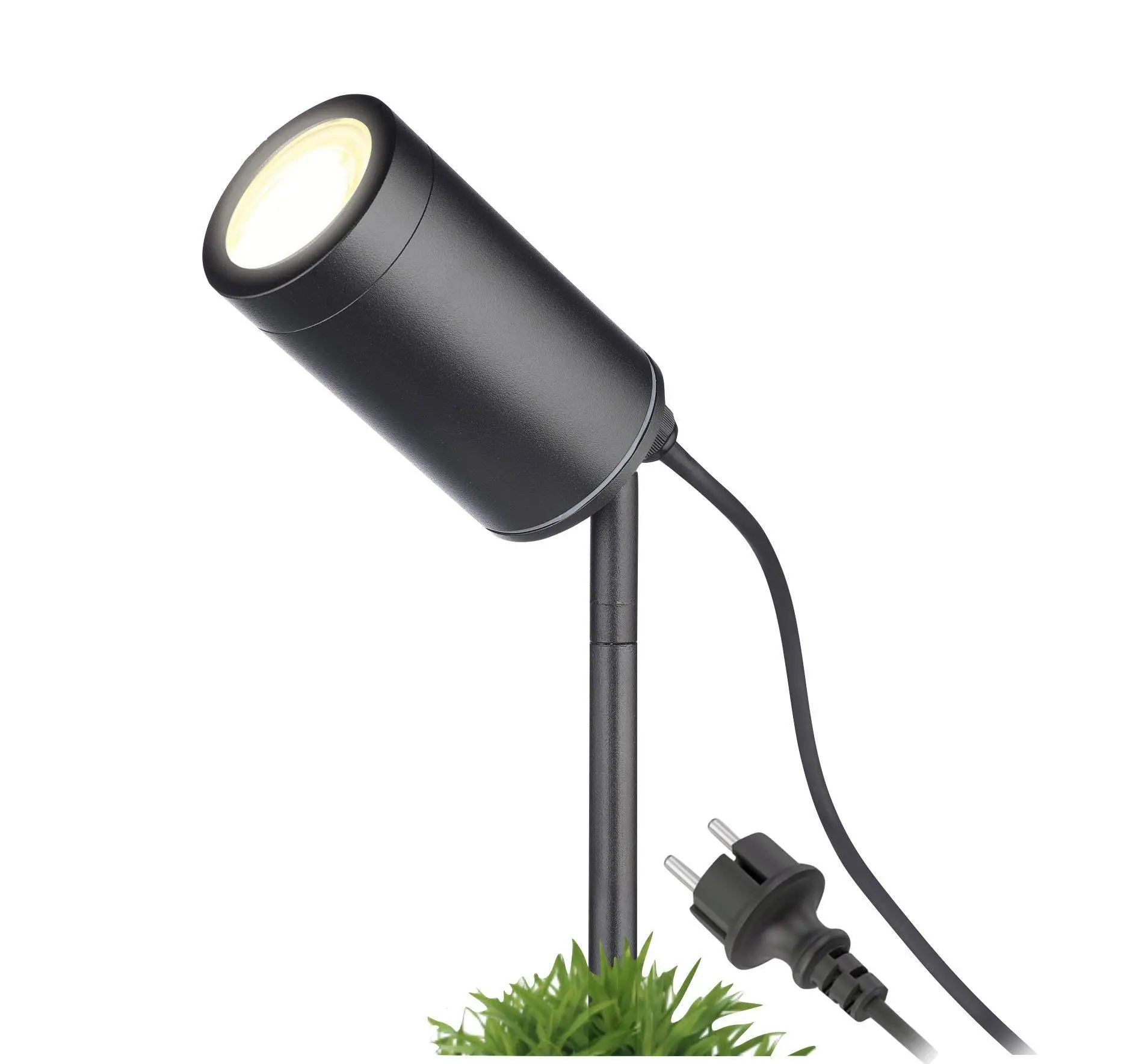 Gartenstrahler mit Erdspieß IP67 inkl. LED GU10 5W 230V Dimmbar